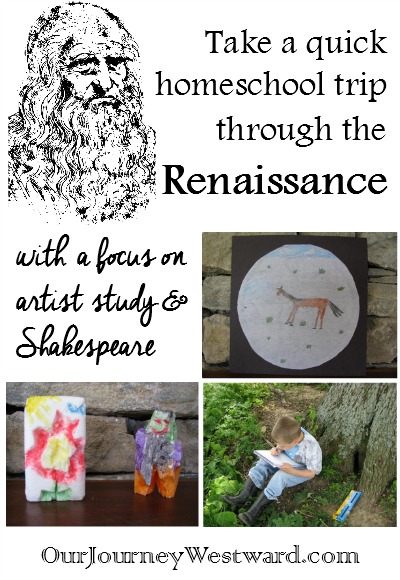 Our light end-of-year Renaissance study was a fun look at some of the more artistic things of the time period.