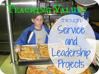 Teaching Values through Service and Leadership in the Homeschool