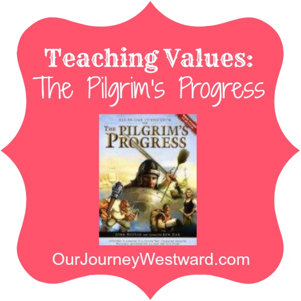 The Pilgrim's Progress. For a blog post image about teaching values