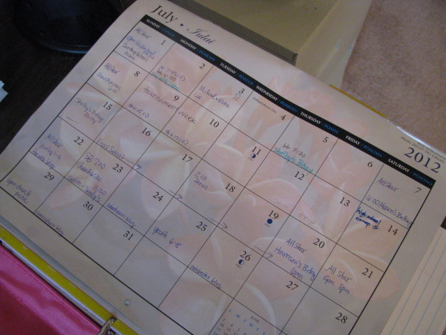 Planning Calendar