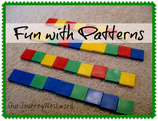 Fun with Patterns - Our Journey Westward