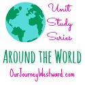 Around the World unit study history logo