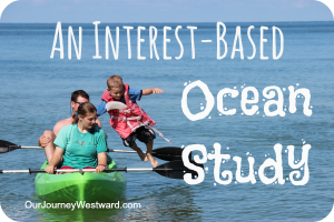 After a trip to the ocean, Cindy's 1st grader wanted to learn more.  Here's how they followed the trail of interest-based learning