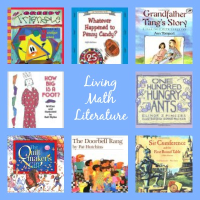 A great list of living literature for math lessons