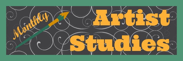 A huge list of lesson ideas and resources for monthly artist study!