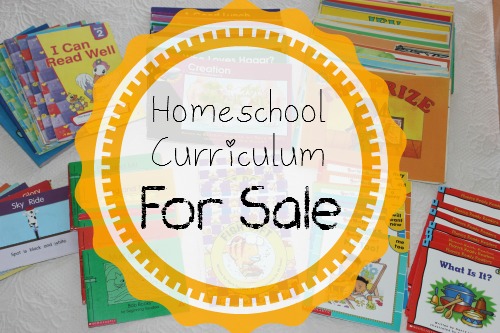 Lots of homeschool curriculum is for sale - all ages and all subjects!