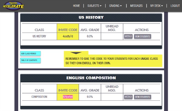 Standard Deviants Accelerate is a great option for online supplementation of your middle or high school homeschooling.