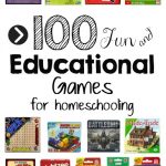 Homeschooling is funschooling when you open the game closet!
