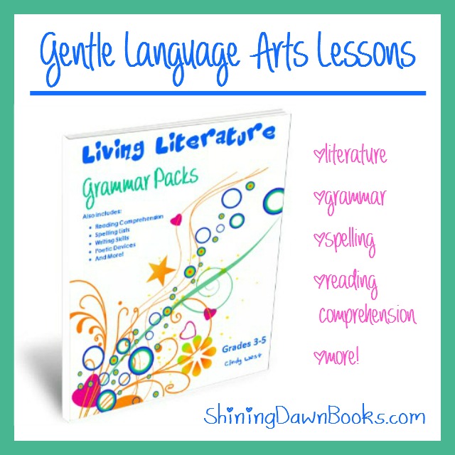 Living Literature and Grammar Packets give your 3rd-5th grader gentle, efficient and thorough language arts lessons.