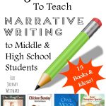 Using picture books is a great way to teach the narrative writing style to older students!