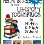 Teaching literary techniques can help writers take their stories to the next level. Picture books written by master authors can quickly and efficiently teach the techniques for you.