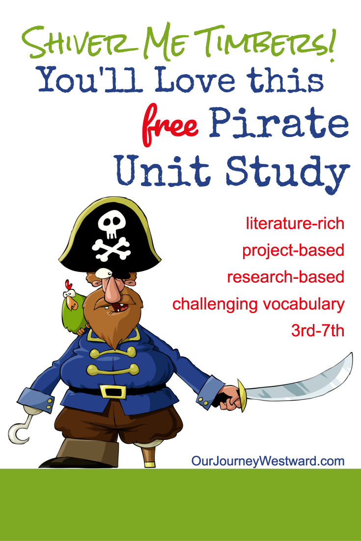 Walk the plank and take a deep dive into this pirate unit study about the "golden age" of pirates.