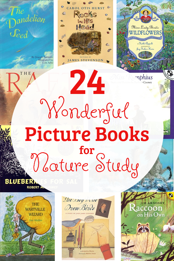 These picture books for nature study will make a wonderful addition to your homeschool! 