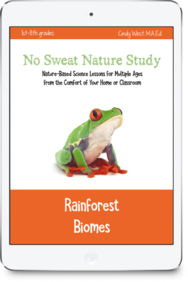 This unique curriculum about rainforest biomes includes a variety of media to learn science through nature study.