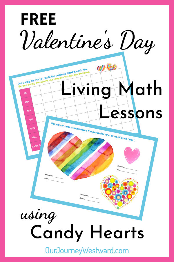 Candy Heart Valentine’s Day Math Printables