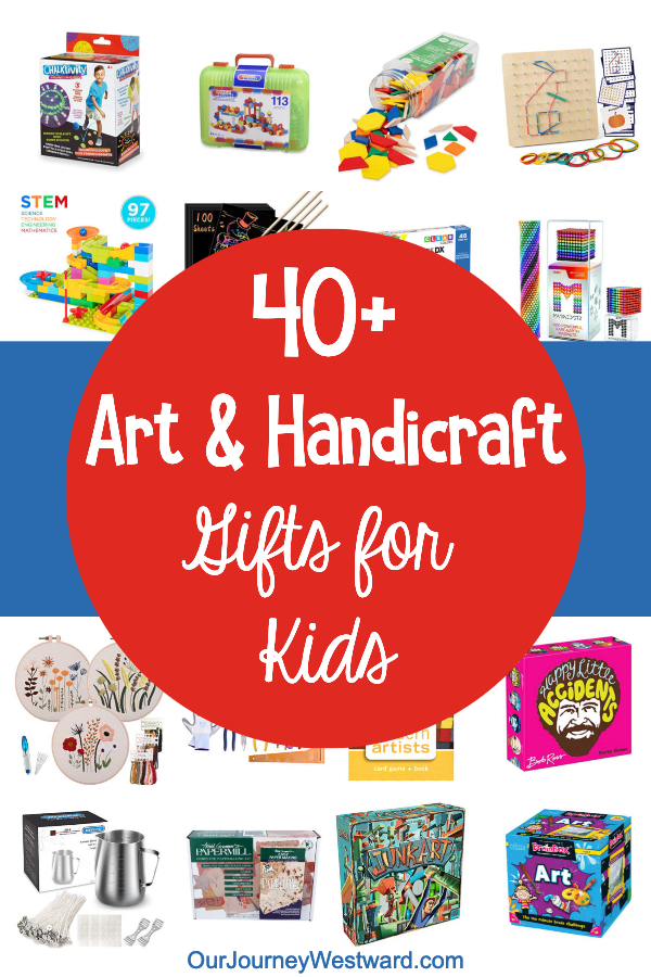 Have so much fun and promote creativity with these art and handicraft gifts!
