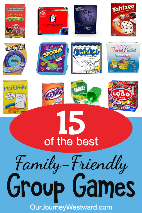 Group games make a party more fun! This family-friendly list is full of tried and true options.