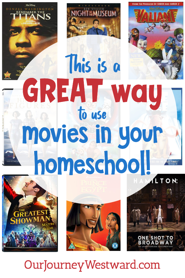 What a fun way to use movies for educational purposes in your homeschool!