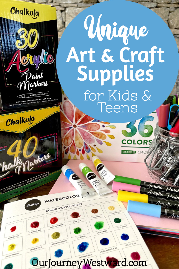 Unique Art and Craft Supplies for Kids and Teens - Our Journey Westward