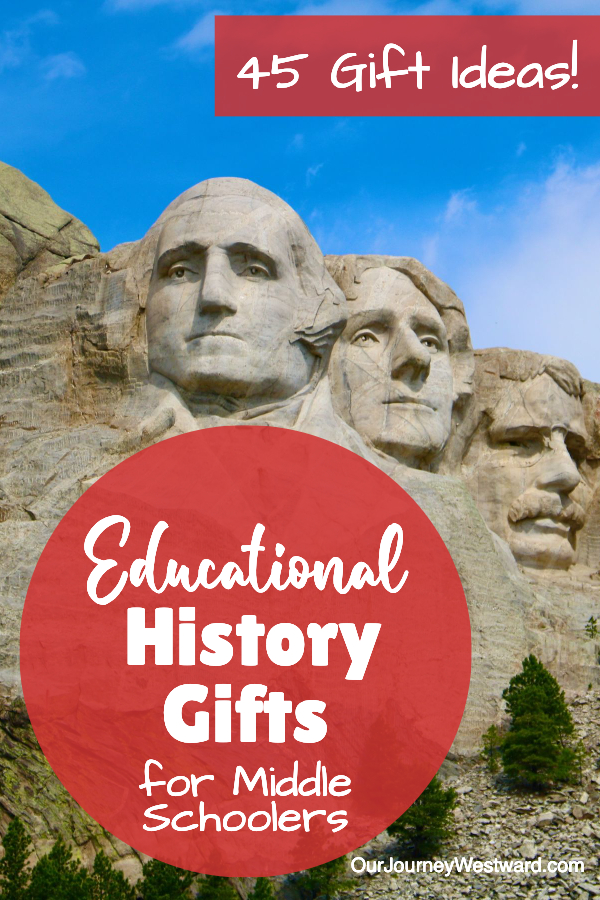 Educational History Gifts for Middle School Kids