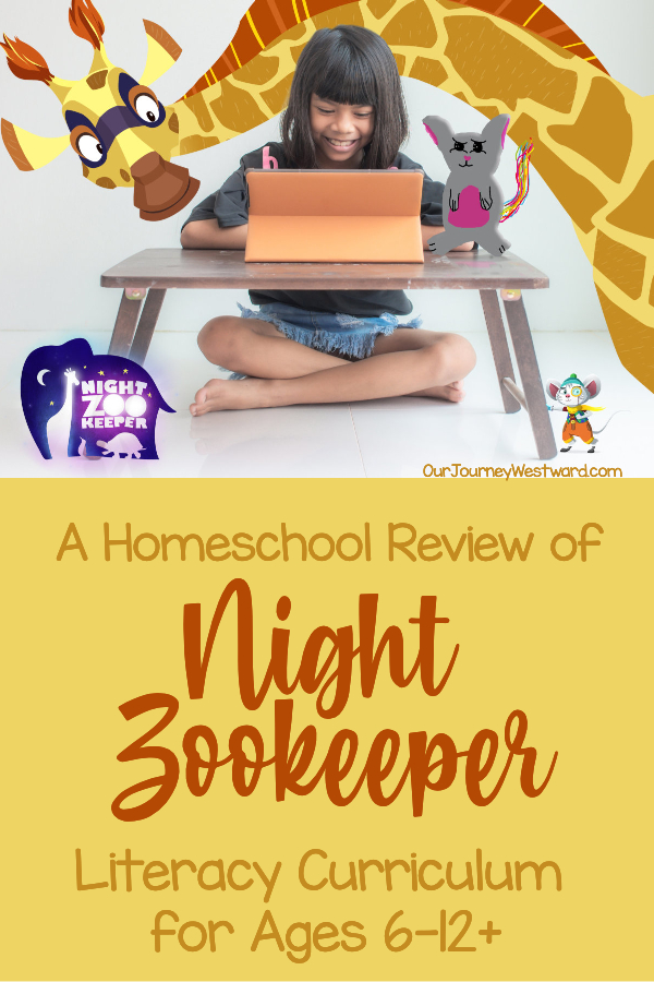 Your Children Can Enjoy Language Arts! Night Zookeeper Review