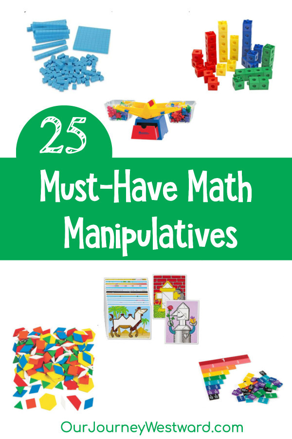 Which math manipulatives do I need for homeschooling?