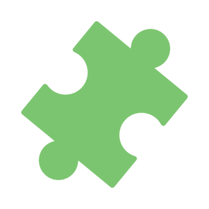 green puzzle piece icon