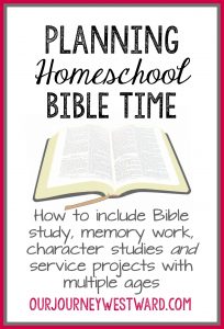 How to study God's Word vibrantly as a homeschool subject