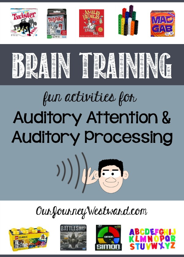 Auditory attention and auditory processing are cognitive skills. Building those skills can be easier than you think - and fun!