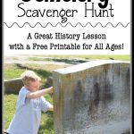The cemetery is a great place to learn about local history. This free scavenger hunt can be used by all ages!