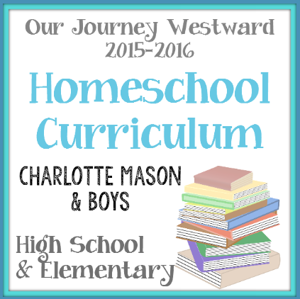 Homeschool Curriculum 2015-2016