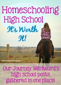 Homeschooling high school is so worth it!