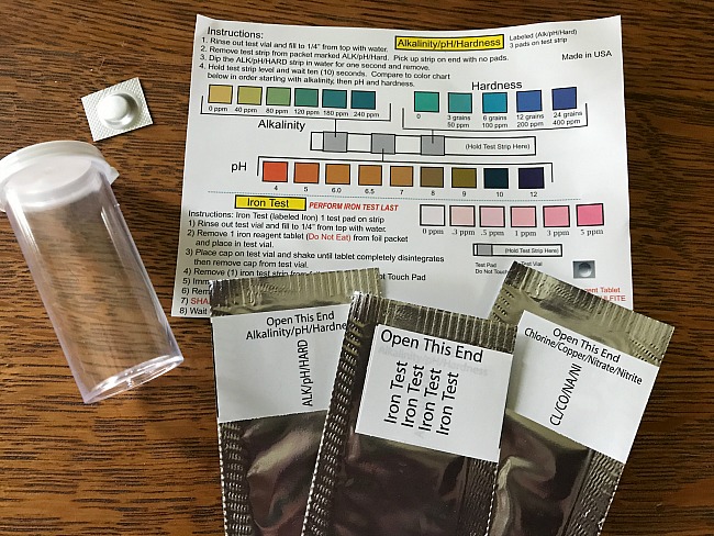 Homeschool science is fun and easy with a water testing kit!