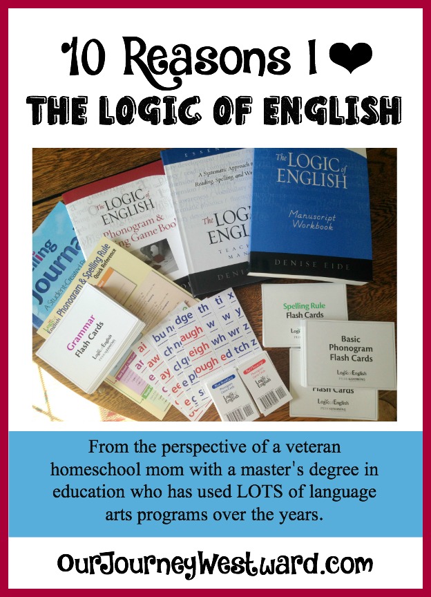 10 Reasons I Love The Logic of English