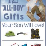 Your rough and tumble son will love to see one of these all boy gifts this year!