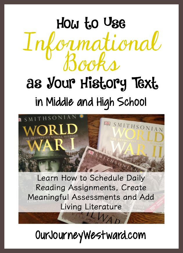 Tired of boring history textbooks? Do you feel like living literature alone isn't enough? Our family has found a great solution by using informational books as our history text!