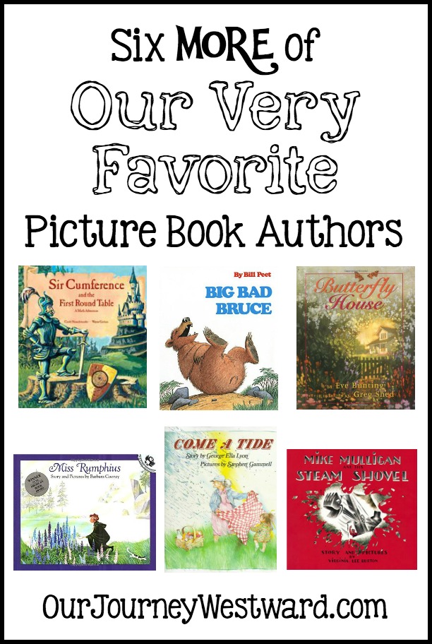 6 MORE of Our Family’s Favorite Picture Book Authors