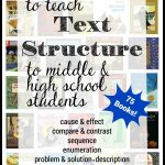 Using picture books to teach text structure to middle and high school students makes for efficient and powerful lessons.
